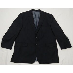 Ralph Lauren 100% Pure New Wool 2 Button Blazer Sport Coat Jacket 48 R